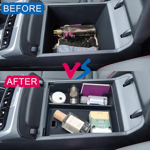 Upgraded Design Center Console Organizer Tray for Hyundai Santa - Product Imagery