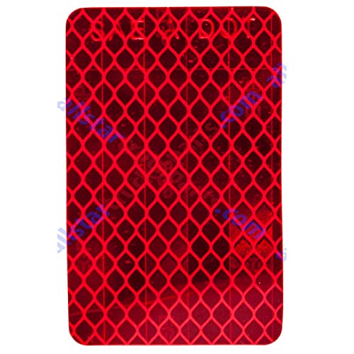 All Star Truck Parts Amber/Red 2x3 Rectangle High Visibility - Product Imagery