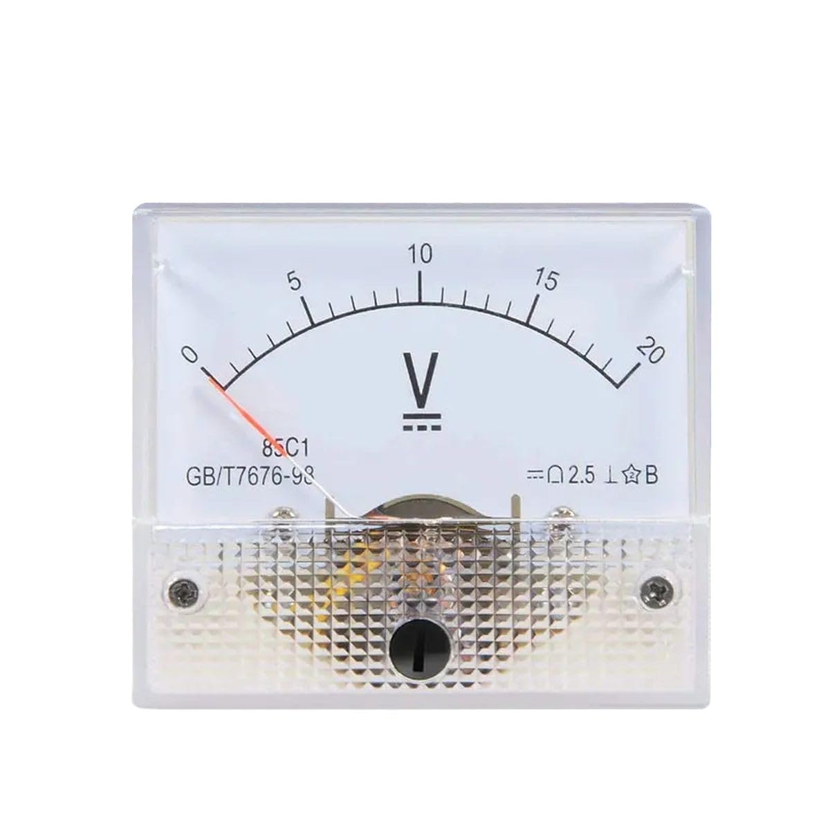 Dc Analog Panel Volt Voltage Meter Voltmeter Gauge 85C1 5V 10V - Product Imagery