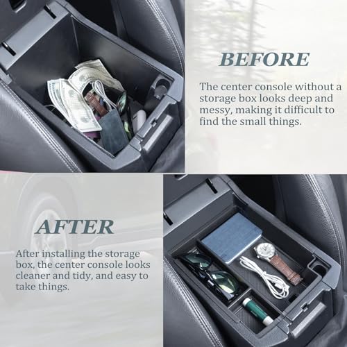 JKCOVER Center Console Full Tray Compatible with Toyota 4Runner - Product Imagery