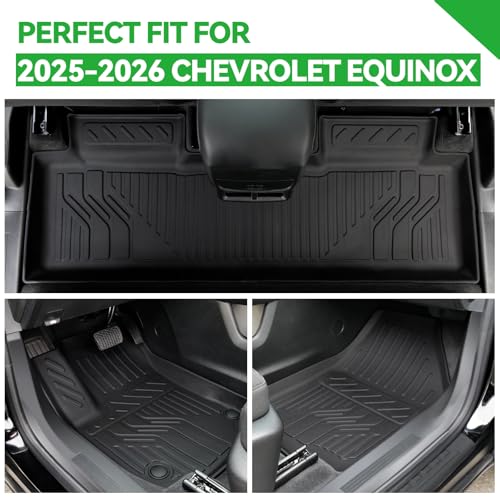 Floor Mats for 2027 2026 2025 Chevy Equinox (Only Gas) & GMC - Product Imagery