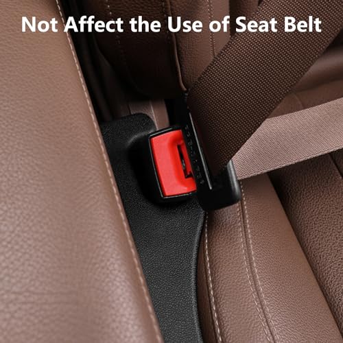 Hiseanllo Car Seat Gap Filler 2 Pack, Universal Fit PU Leather - Product Imagery