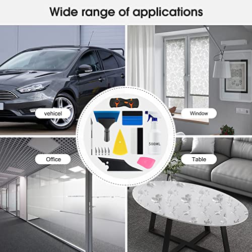 9 Pcs Vehicle Car Window Tint Application Tools Kit Glass - Product Imagery