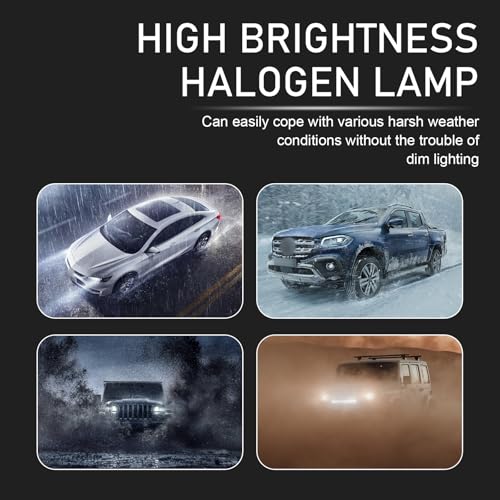 2 PCS Car 881-27W Halogen Bulb, 12V Super Penetrating Quartz - Product Imagery