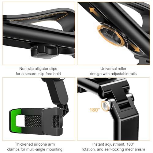 Rotatable and Retractable Car Phone Holder - 1080 Multifunction - Product Imagery