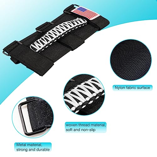 Gaizon 4 Pack Grab Handles Roll Bar Paracord Handgrip Handles - Product Imagery