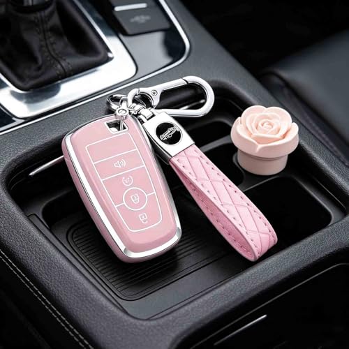 Key Fob Cover for Ford - Premium Soft TPU Shell Full Protection - Product Imagery