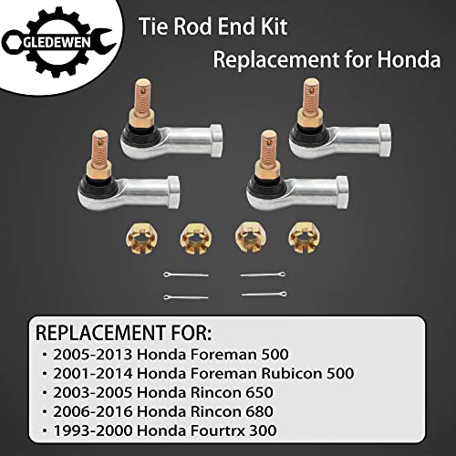 Tie Rod End Kit, Fit for 2005-2013 Honda Foreman 500, 03-16 - Product Imagery