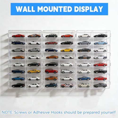 for 48 pcs Matchbox Wheels Car Display Case 1/64 Scale - 48 Toy - Product Imagery
