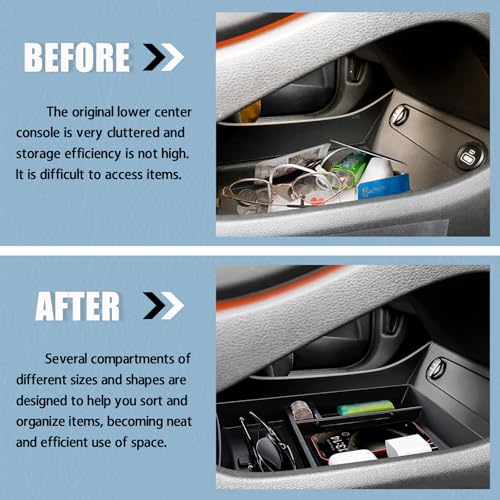 Lower Console Tray for 2021-2023 Hyundai Santa Fe Accessories - Product Imagery