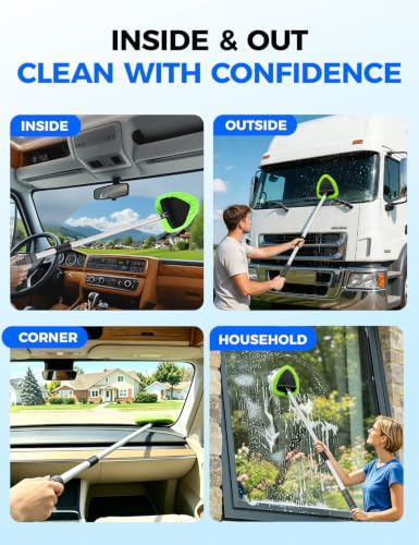XINDELL Interior Windshield Cleaner Tool – Car Interior Window - Product Imagery
