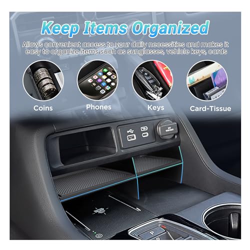 Center Console Organizer for 2023-2026 Honda Pilot/2026 Passport - Product Imagery