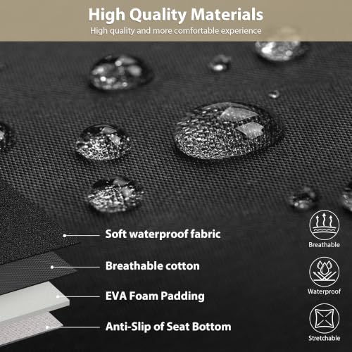 CAR PASS Neoprene EVA Waterproof car seat Covers Front Seats - Product Imagery