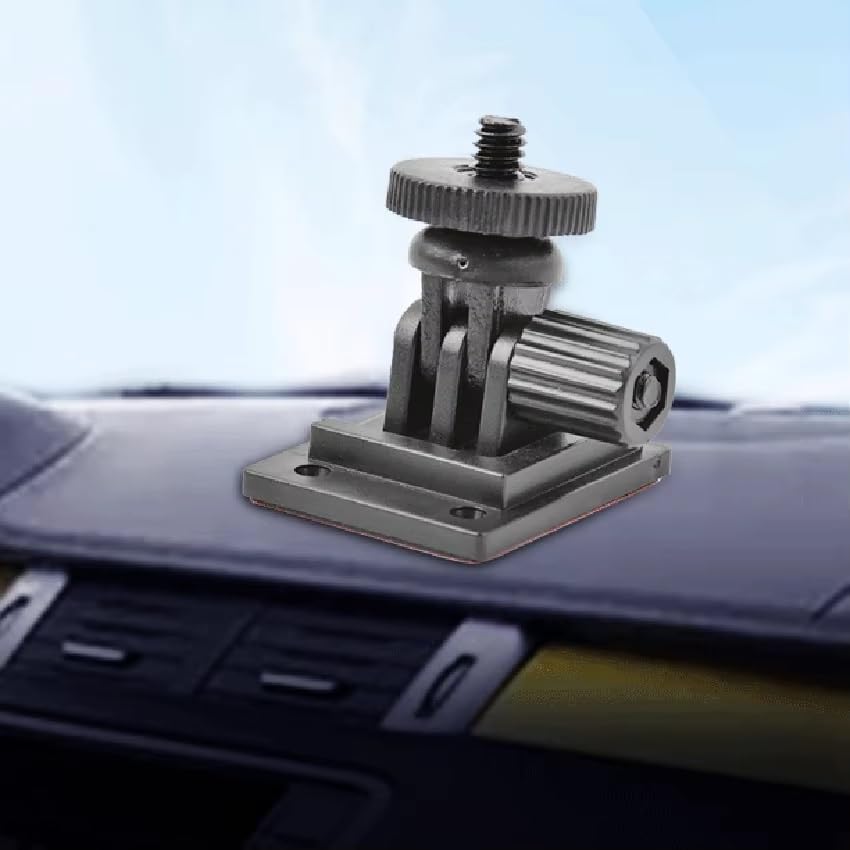 2 Pack Dash Cam Adhesive Mount Holder with 1/4-20 Threaded Screw - Product Imagery