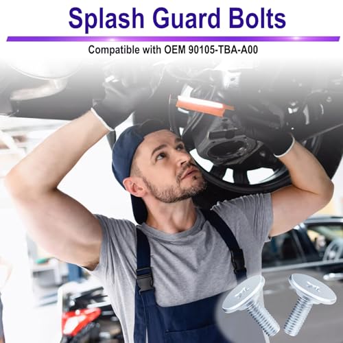 8 PCS Lower Engine Cover Pin Screws, 6 Radiator Engine Access - Product Imagery