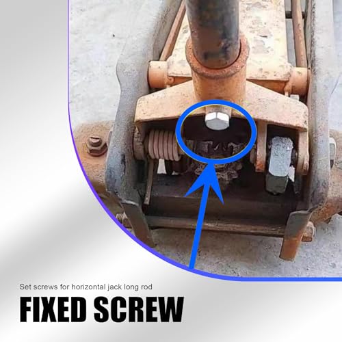 3 PCS Jack Pressure Rod Fixed Screw, Floor Jack Handle Bolt, - Product Imagery