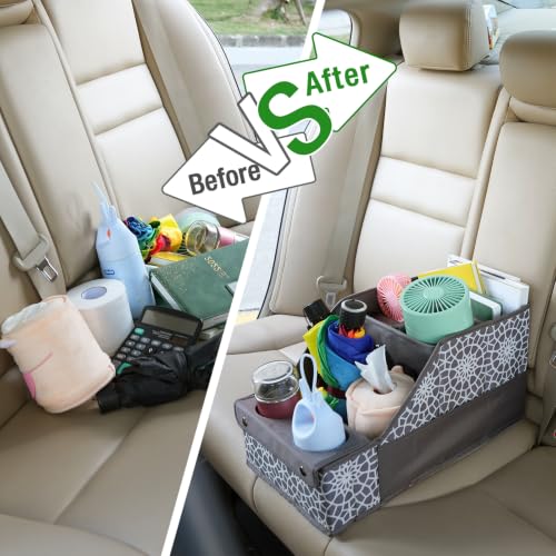 MULISOFT Car Seat Organizer - Backseat with 11 Compartments, 2 - Product Imagery