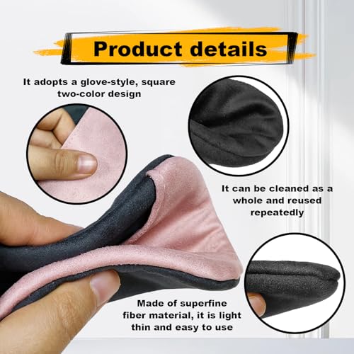 Car Screen Cleaner, Car Accessories Car Screen Wipes, Microfiber - Product Imagery
