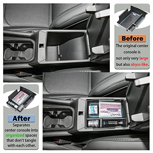 RUNROAD Armrest Storage Tray For 2022-2025 2026 Jeep Compass - Product Imagery