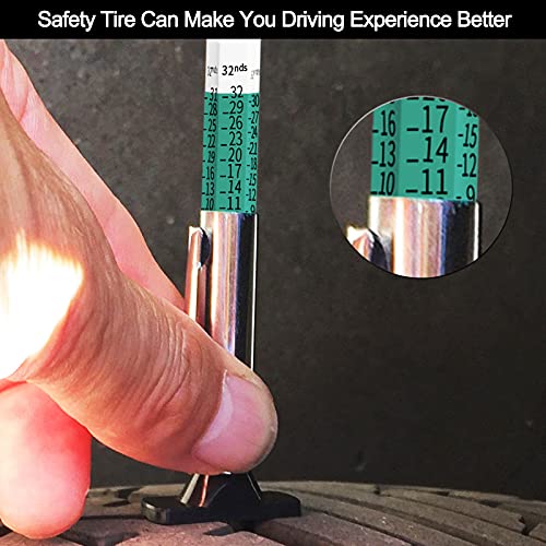 GODESON 88702 Smart Color Coded Tire Tread Depth Gauge 2 - Product Imagery