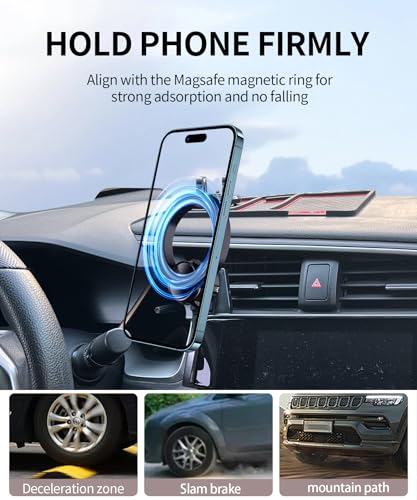 Car Phone Holder for Honda Civic 2016-2021 Accessories, 5/7-inch - Product Imagery