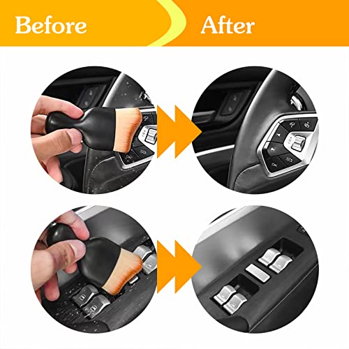 AOCISKA Car Interior Detailing Brush,Soft Bristle Cleaning Brush - Product Imagery