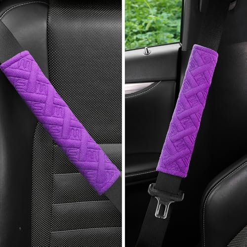 JUSTTOP 2-Pack Universal Car Seat Belt Pads Cover for A More - Product Imagery