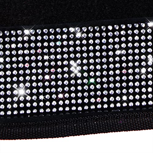 CAR PASS Bling Diamond Car Floor Mats, Shining Rhinestone Carpet - Product Imagery