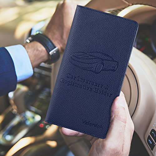 Valardoh Premium Car Registration and Insurance Card Holder, Car - Product Imagery