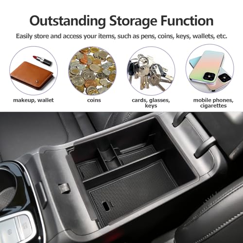 Center Console Organizer Compatible with 2025 2026 Hyundai - Product Imagery