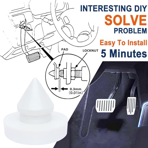 74015 Brake Pedal Accelerator Stop Pad, Brake Pedal Stopper - Product Imagery
