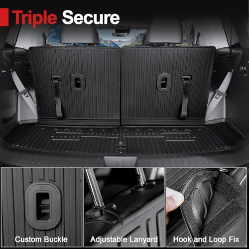 Floor Mats for Hyundai Santa Fe 2024-2026 (Fit Hybrid and Gas) - Product Imagery