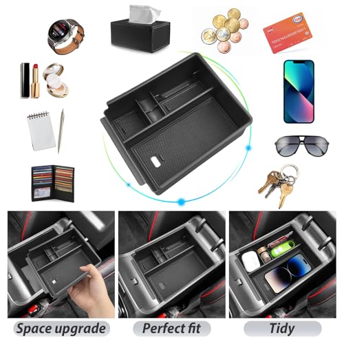 SKTU for 2025 2026 Hyundai Tucson Center Console Organizer for - Product Imagery