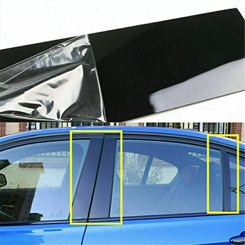 6pcs Exterior Door Window Pillar Posts Cover for Dodge Charger - Product Imagery