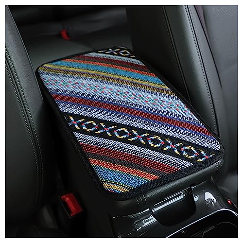 Car Center Console Cover,Boho Car Accessories Car Armrest Box - Product Imagery