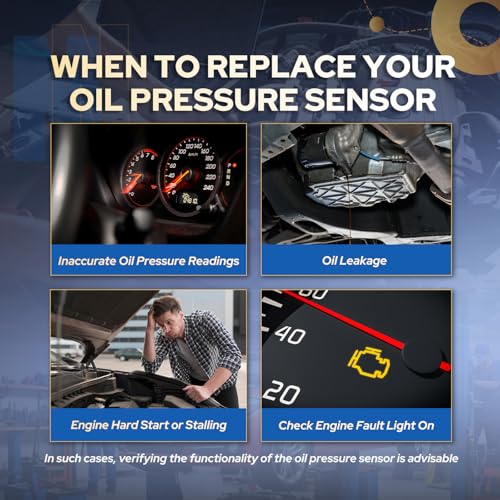 ENA Oil Pressure Sensor Switch Compatible with Chevrolet GMC - Product Imagery
