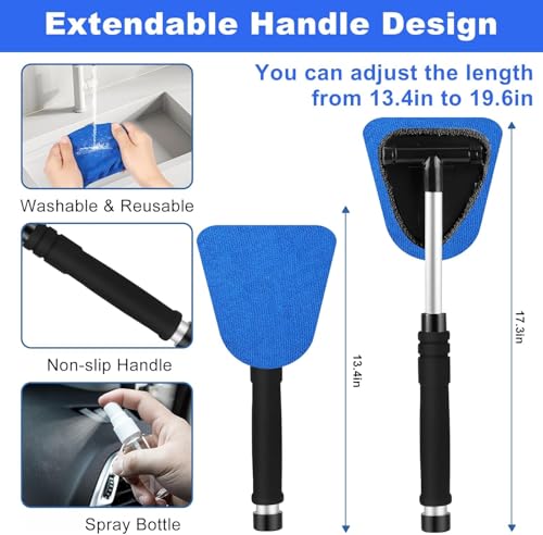 Windshield Cleaner Tool, 14Pcs Car Interior Cleaning Kit, Car - Product Imagery