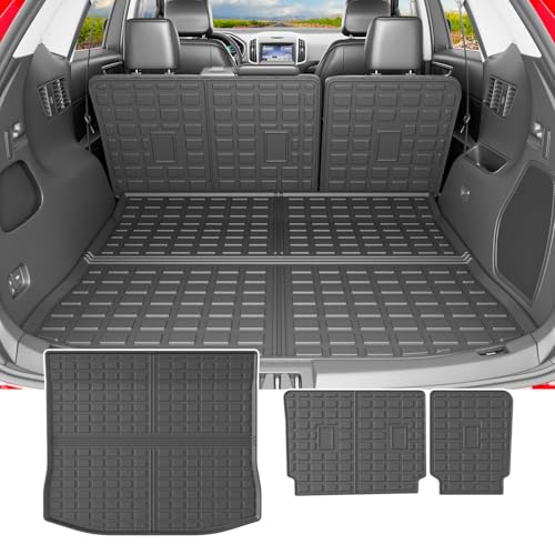 powoq Cargo Mat & Backrest Mat Compatible with 2015-2024 Ford - Product Imagery