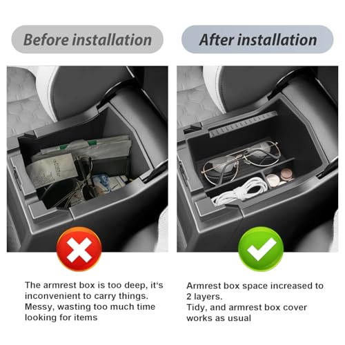 SKTU for 2025 2026 Subaru Forester Accessories Center Console - Product Imagery