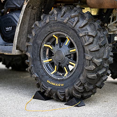 Buyers Products WC35225 Mini Rubber Wheel Chock Set, 5 x 3 x - Product Imagery