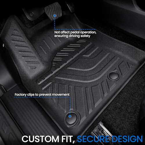 Floor Mats for Nissan Rogue 2021-2026 (No fit Sport) w/Cargo Mat - Product Imagery