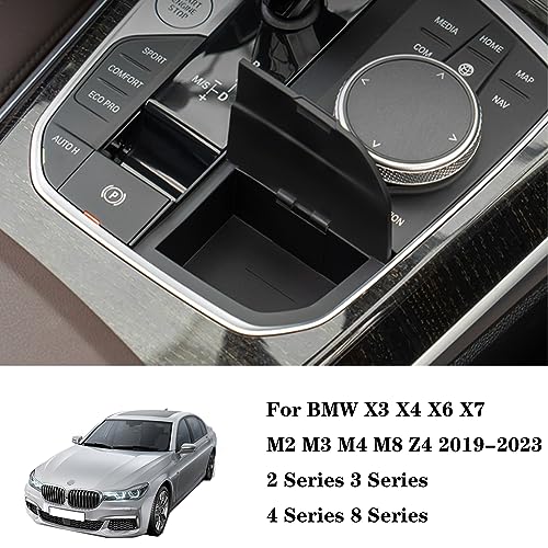Center Console Organizer for BMW X3 iX3 X4 iX4 M3 2019-2024 Car - Product Imagery