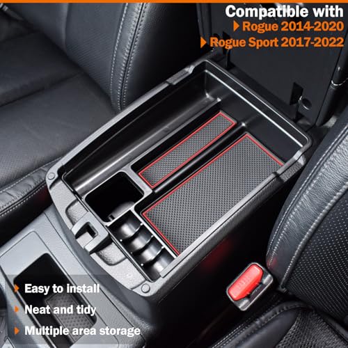 Center Console Tray for Nissan Rogue 2014-2020 - Product Imagery