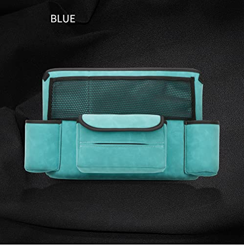 JEYODA Car Handbag Holder Between Seats Suede Large Capacity Car - Product Imagery