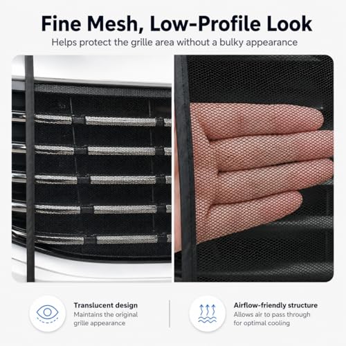 Car Grill Mesh, 43 x 29 Inch Front Grille Bug Screen, 4 - Product Imagery