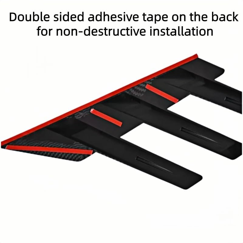 Car Rear Windshield Side Spoilers for KIA Soul 2015-2021 - Product Imagery