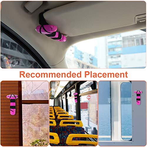 THINKWORK 3-in-1 Pink Car Safety Hammer Gift for Women, Family, - Product Imagery