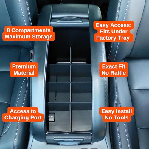 Vehicle OCD - Center Console Organizer for Toyota Highlander - Product Imagery
