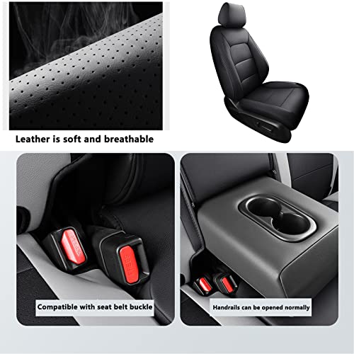 HKZ Fit CRV Car Seat Covers Full Set for Honda CR-V 2023 2024 - Product Imagery