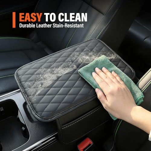 Center Console Cover with 2 Storage Bags, Universal Arm Cover - Product Imagery